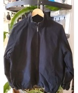 Daniel Cremieux Men&#39;s Bomber Jacket Size M Black Full Zip black Interior - €19,93 EUR