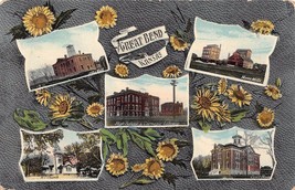 1910 Grand Courber Kansas Multi Postal View Moses Mills ~ City Hall ~ Short-
... - £8.78 GBP