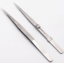 Jewelry Tool Steel Tweezers for Picking up Gemstone Diamond  F75040 - £11.21 GBP