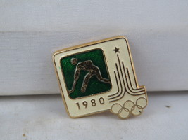 Vintage Summer Olympic Pin - Moscow 1980 Field Hockey Event - Stamped Pin - £11.88 GBP