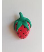 Handmade Clay Strawberry Magnet - $146.77 MXN