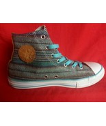 Converse Youth US 5 Denim Blue High Top Sneaker Shoe 648866F - £45.66 GBP