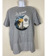 Gildan Softstyle Men Size L Gray Warner Bros Studio T Shirt Short Sleeve... - £8.10 GBP