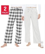 Gap Womens Pajama Pants Cream Black 2-Pack Flannel Pockets Cotton Soft - €38,74 EUR Gap Womens Pajama Pants Cream Black 2-Pack Flannel Pockets Cotton Soft - €38,74 EUR