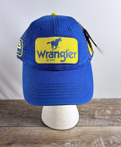 Dale Earnhardt, Jr. #3 Wranger Jeans Adjustable Baseball Hat Trucker Blu... - £19.54 GBP