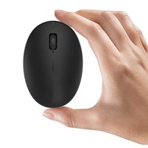 Mini Rechargeable Wireless Mouse, 2.4Ghz Optical Travel Mouse Silent Wireless Co - £22.36 GBP