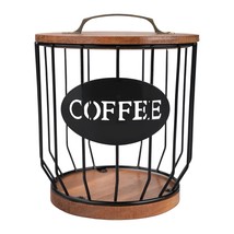 Coffee Pod Holder,Large Coffee Filter Holder With Lid,Coffee Pod Organizer,Keuri - £31.12 GBP