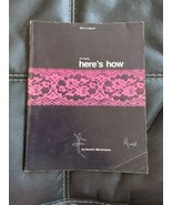 Sew Lingerie It&#39;s Easy Here&#39;s How Kerstin Martensson PB 1970 vintage und... - £11.17 GBP