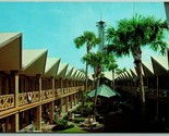Bazaar International Motel &amp; Bazaar Trylon Riviera Beach FL UNP Chrome P... - $2.92
