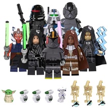 Star Wars Minifigures Set Blackout Spark Mace Windu Ahsoka 501st Heavy T... - £16.77 GBP