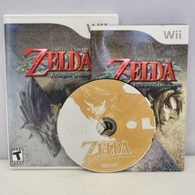 Legend of Zelda Twilight Princess (Nintendo Wii, 2006) Complete w Manual Tested - £13.81 GBP