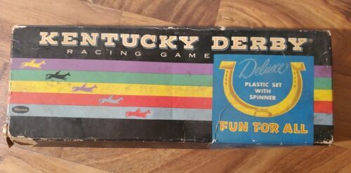 Vintage 1938 Kentucky Derby Racing Game Whitman READ MISSING HORSE & Spinner - $25.23