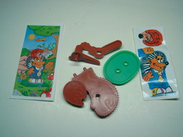 Kinder - K02 7 Hedgehog + paper + sticker - Surprise egg - $1.50