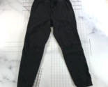 Lululemon Joggers Mens Medium Black Drawstring Tapered Leg Pockets - $32.47