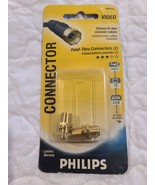 Philips Cable &quot;F&quot; Connector Extension Adapters  2-Pack PH61025 - $17.58 CAD