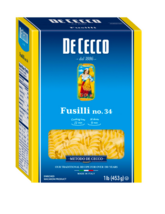 DeCecco Italian pasta Fusilli 1 Lb (PACKS OF 12) - £39.38 GBP