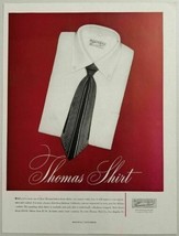 1947 Print Ad Thomas Shirts with Button Down Collar Los Angeles,CA - £11.31 GBP