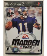 Madden NFL 2002 (Sony PlayStation 2, 2001) - $7.19 CAD