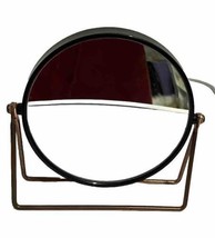 Pedestal Makeup Mirror Shaving Bathroom Mirror Double Sided 5x Magnifica... - £11.48 GBP