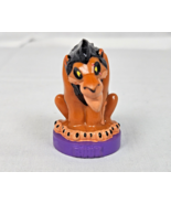 Vintage Collector&#39;s Edition Disney Chess 2004 Hand Painted ROOK Scar Lio... - $4.95