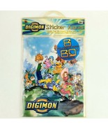 Digimon Sticker Album Book 80 Stickers 8 Page Booklet Collector Bonus St... - £75.93 GBP