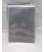 (105) Clear Standard Size Perfect Fit Sleeves Slightly Used - $9.64 CAD