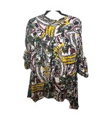 Chaus Size Large Art To Wear Asymmetrical Hem Top Fall Tab Sleeves Semi ... - €14,59 EUR Chaus Size Large Art To Wear Asymmetrical Hem Top Fall Tab Sleeves Semi ... - €14,59 EUR