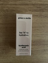 Hyaluronic Acid Face Serum 0.34 fl oz/10ml Travel Size Grace &amp; Stella EXP 2026 - £8.92 GBP