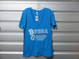 Bubba Gump Shrimp CO. Blue T Shirt 2XL Fort Lauderdale (C1G1) - £9.28 GBP