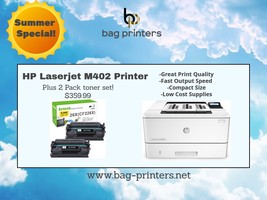 Hp Laserjet M402N Usb Network C5F93A CF226X Usb Network Plus Extra CF226X - £283.17 GBP