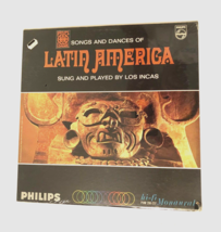 LOS INCAS Songs Latin America PHM 200-237 Mono LP Record Vintage Cut-out... - $42.02