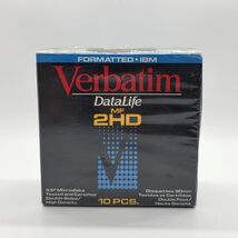Verbatim DataLife MF 2HD Micro 3.5 Diskettes Floppy Discs (10-Pack) New ... - $12.22