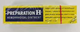 Vintage NIB Preparation H Hemorrhoidal Ointment 1oz - £9.49 GBP
