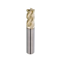 Micro Grain Carbide End Mill - Zrn-A Coating - 4-Flute - Inta1/4&quot;-4 (1 Pc., - $37.98