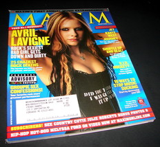 MAXIM Magazine 082 Oct 2004 Avril Lavigne Kanye West Groupie Sex Confessions - £10.38 GBP