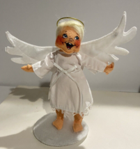 Annalee 6&quot;  Singing  Angel All White Doll - £12.32 GBP