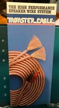 1981 MONSTER CABLE FOLD OUT BROCHURE (8 PAGES) - $111.83 MXN