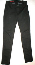 New Twiggy AG Jeans Pants Skinny Black 24 Soft Womens Flap Pockets USA $209 Mid  - $206.91