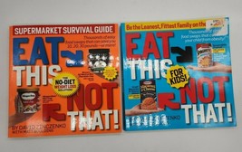 Eat This Not That That! by David Zinczenko 2 Book Lot - (Paperback) VERY... - £6.08 GBP