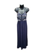 Lulus Playa Ciudad Navy Blue Maxi Dress Woman&#39;s Size XSmall - £14.72 GBP