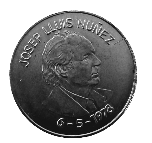 Medal josep lluis NÚÑEZ FUNDACIO - $9.95