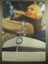 1959 Mercedes-Benz Cars Ad - Character and Quality - £14.55 GBP