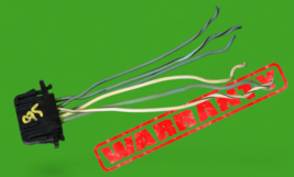 genuine volkswagen cc speaker  wiring harness connector 6 wire pigtail 1... - $27.00