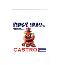 Picture Postcard &quot;First Iraq,...Then Castro&quot; BK32 - £1.28 GBP