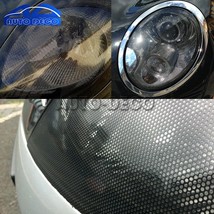 50*107cm/200cm  Film One Way Vision Perforated Black Fly Eye Window Car Rear Lig - £93.15 GBP