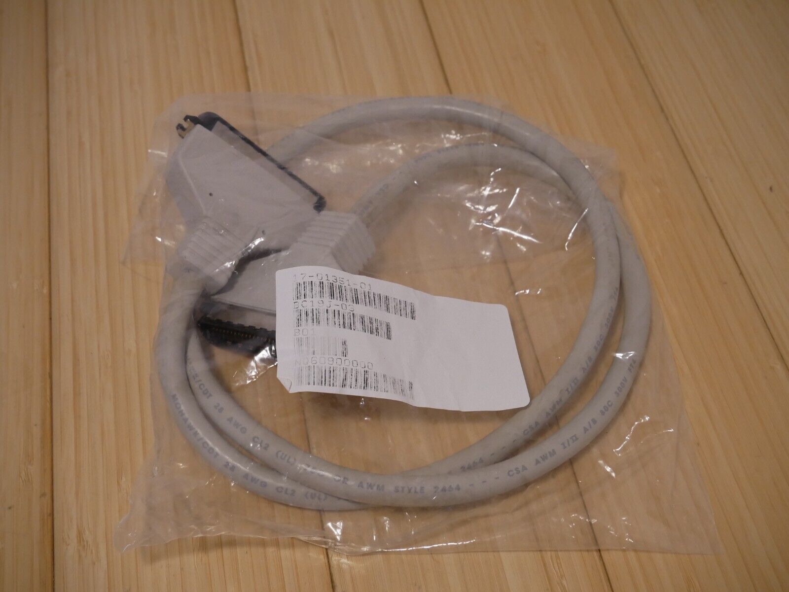 NOS - DEC Digital Equipment Corporation Single Ended SCSI Cable - BC19J-03 - $23.36