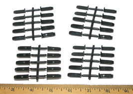 40pc 1960&#39;s Strombecker Slot Car Racing 1/32 1:32 TRACK LOCK CLIPS 9043 ... - £21.08 GBP