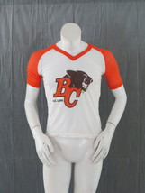 Vintage BC Lions Shirt - 1970s Mesh Shirt - Men&#39;s Small - £38.54 GBP