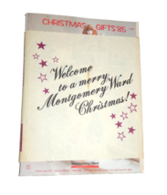 Vintage 1985 Montgomery Wards Christmas Catalog - Last Store Catalog Issued - $74.99