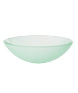 Decolav Frosted Glass Round Vessel Sink and Chrome European Faucet Top M... - $325.00